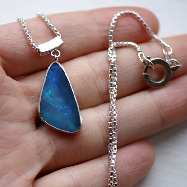 Natural Genuine Opal Necklace