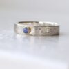 Blue Sapphire Engagement Ring