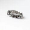 Bubble Ring - Artisan sterling silver bubble shaped irregular ring for women.