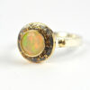 Ethiopian Opal Engagement Ring